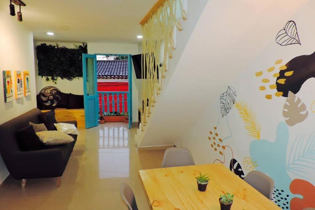 Apto En Getsemani El Barrio Mas Cool De Cartagena Luaran gambar